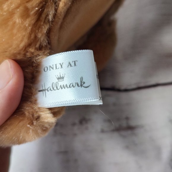 Hallmark Love Ya Plush Brown Puppy Sound Animated Ears Move 8" tested and works - Picture 8 of 9